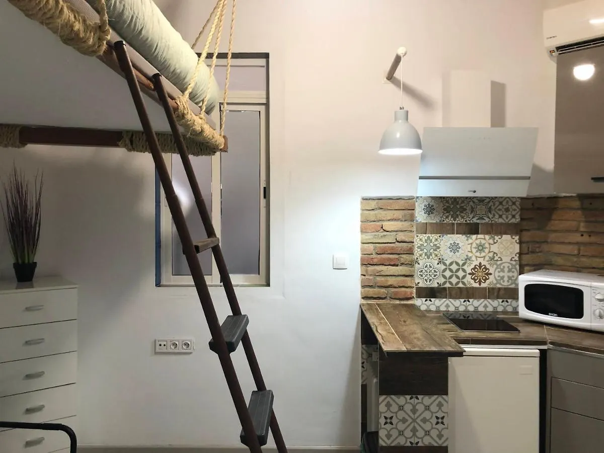 شقة برشلونة  في Cute Loft Sagrada Familia 0*,  إسبانيا